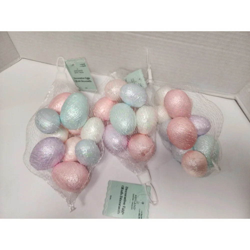 Easter Lot #3 14‎ pcs Crafts Ornament Kit dye cookie candy mold decorative eggs